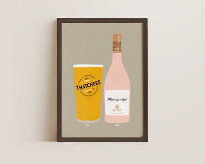 Thatchers & Whispering Angel Print