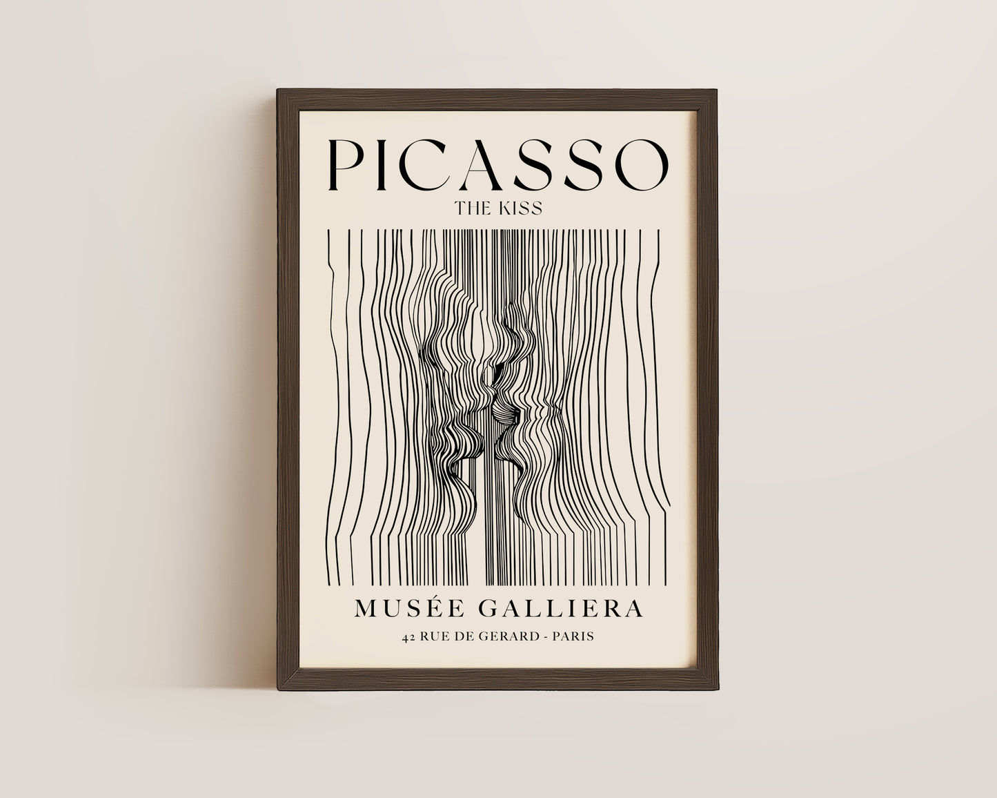 Picasso The Kiss Print