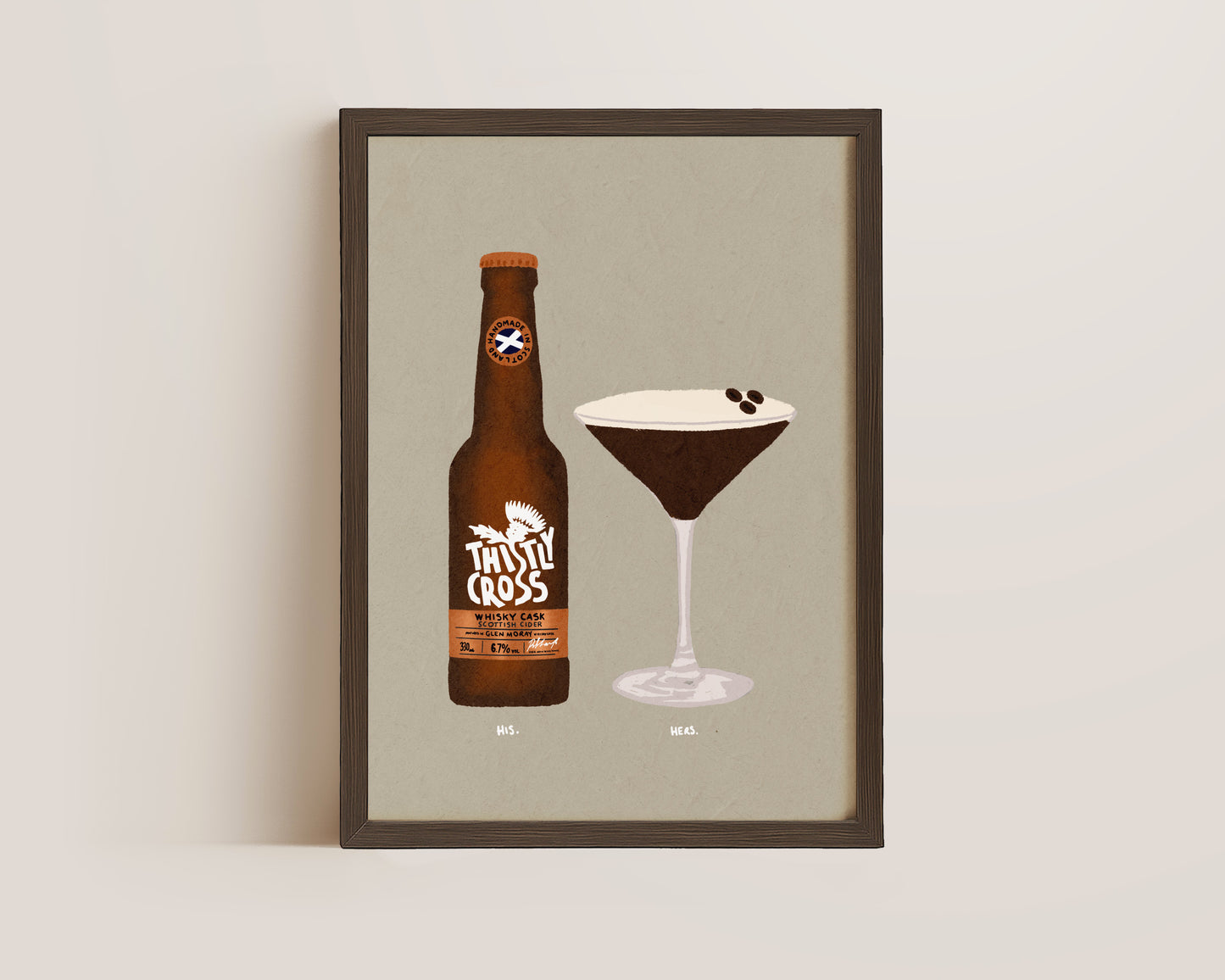 Thistly Cross Cider & Espresso Martini Print