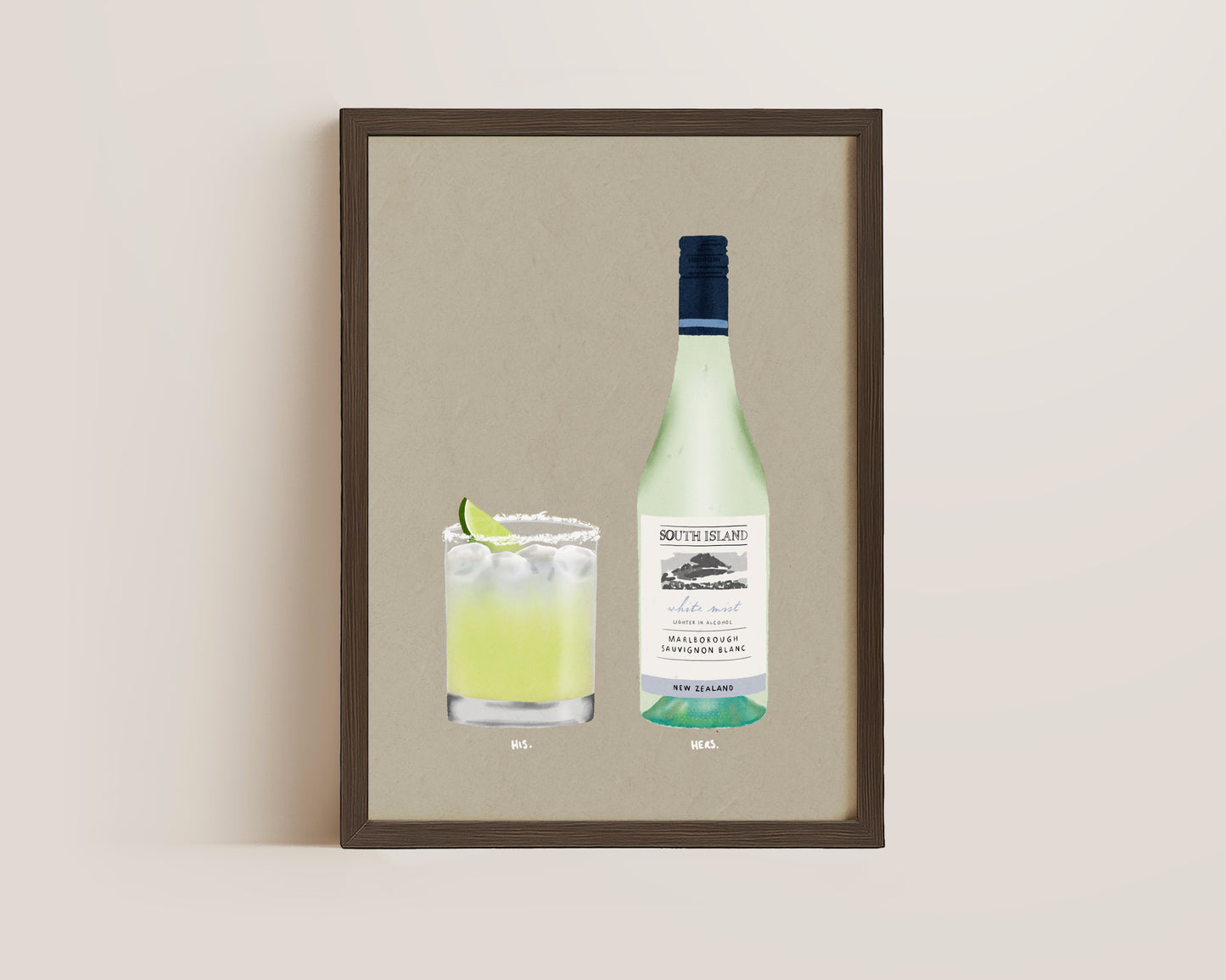 Tommy's Marg & South Island SB Print