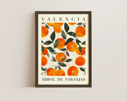 Valencia Oranges Print