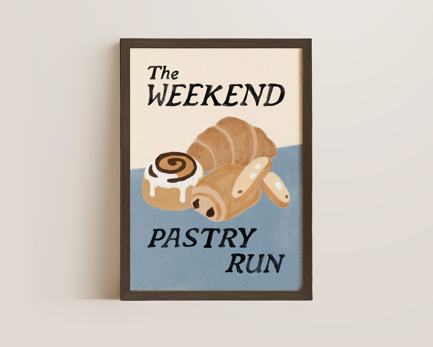 The Weekend Pastry Run Print