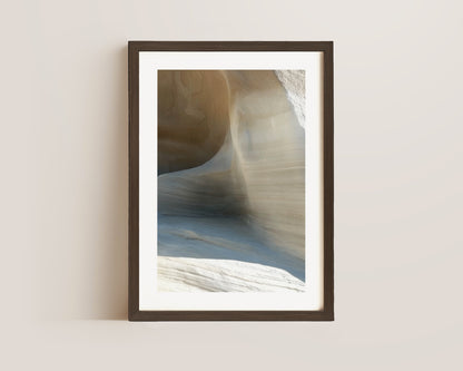 White Caves Print