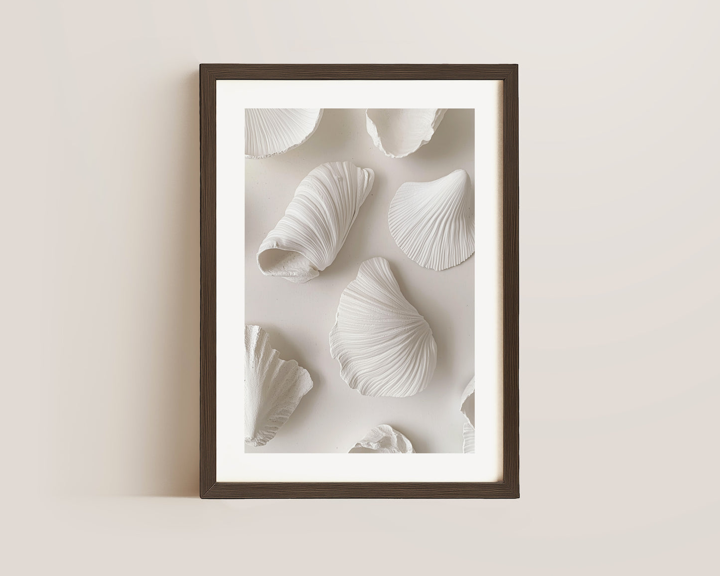White Shells Print
