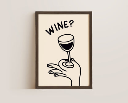 Wine? Print