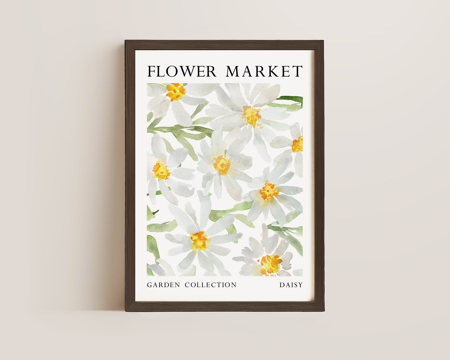 Flower Market Daisy Print