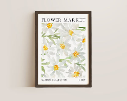 Flower Market Daisy Print