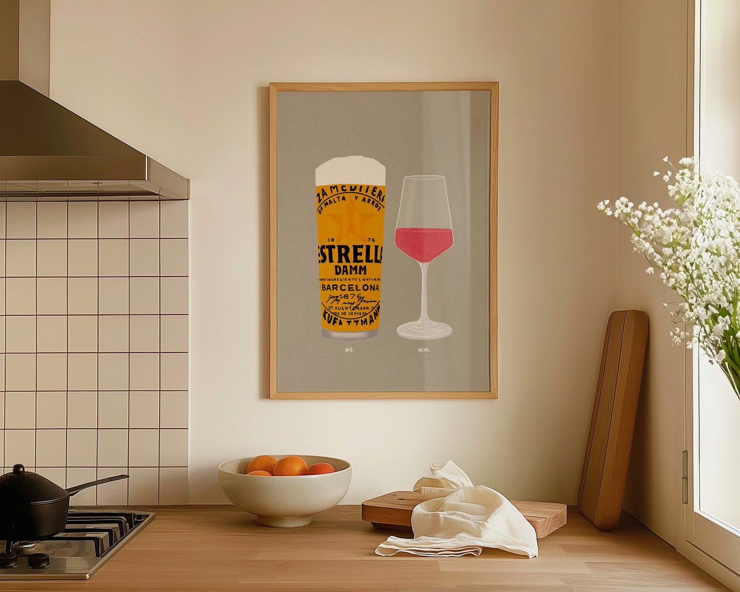 Estrella & Rose Print