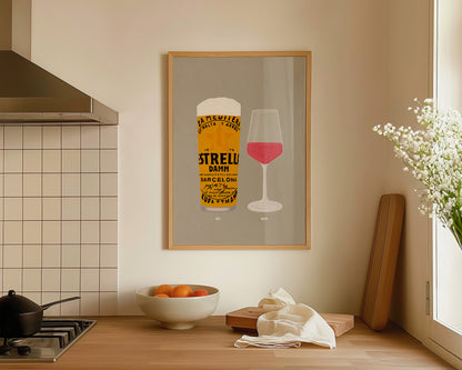 Estrella & Rose Print