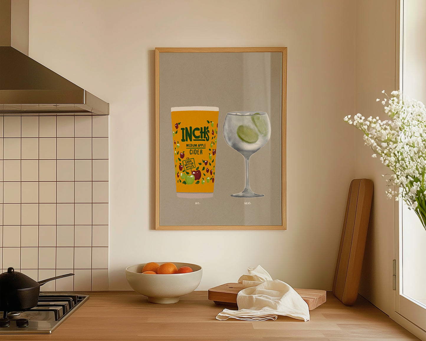 Inch's & G&T Print