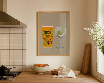 Inch's & G&T Print