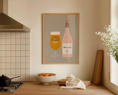 Moretti & Whispering Angel Print