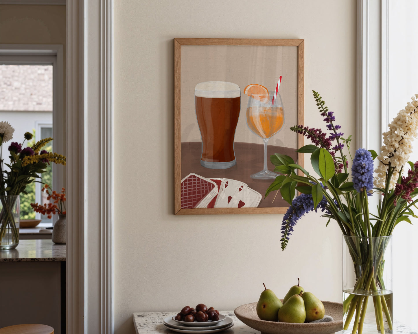 Ale & Orange Spritz Date Night Print