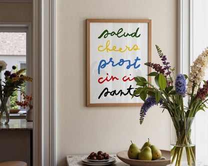 Cheers Languages Print