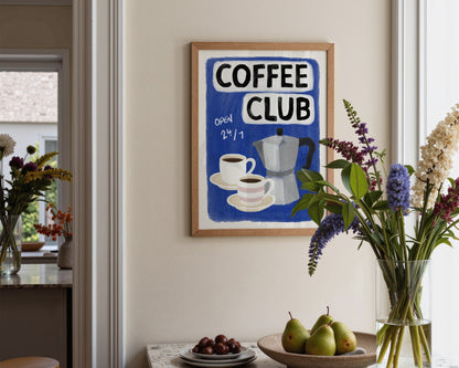 Coffee Club 24/7 Blue Print