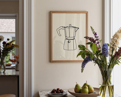 Coffee Pot Print