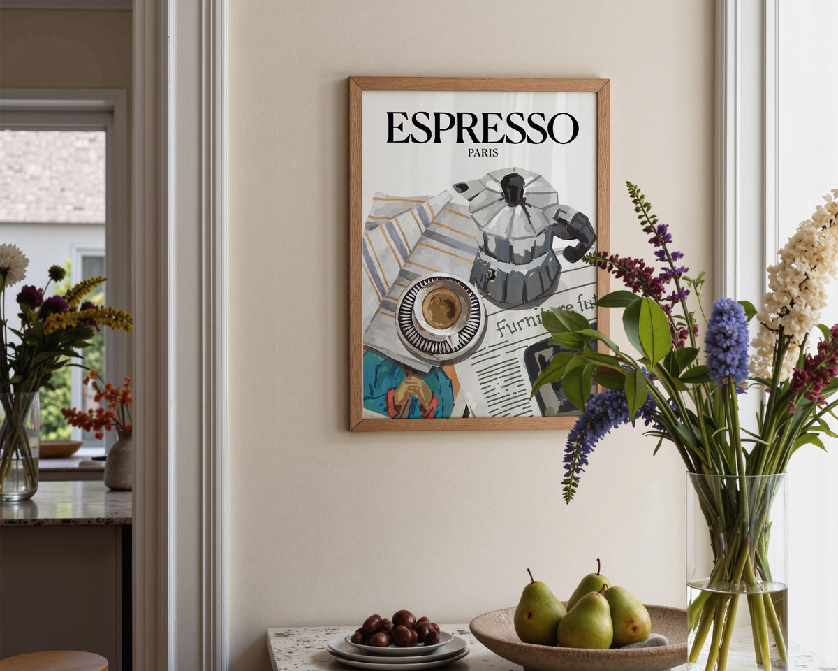 Paris Espresso Print