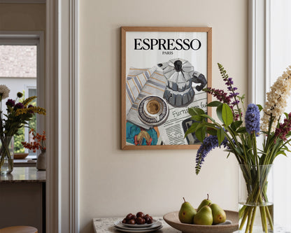 Paris Espresso Print