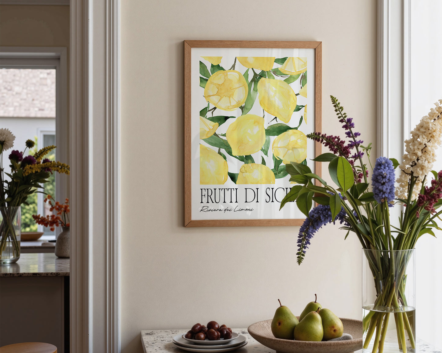 Frutti Di Sicillia Lemon Print