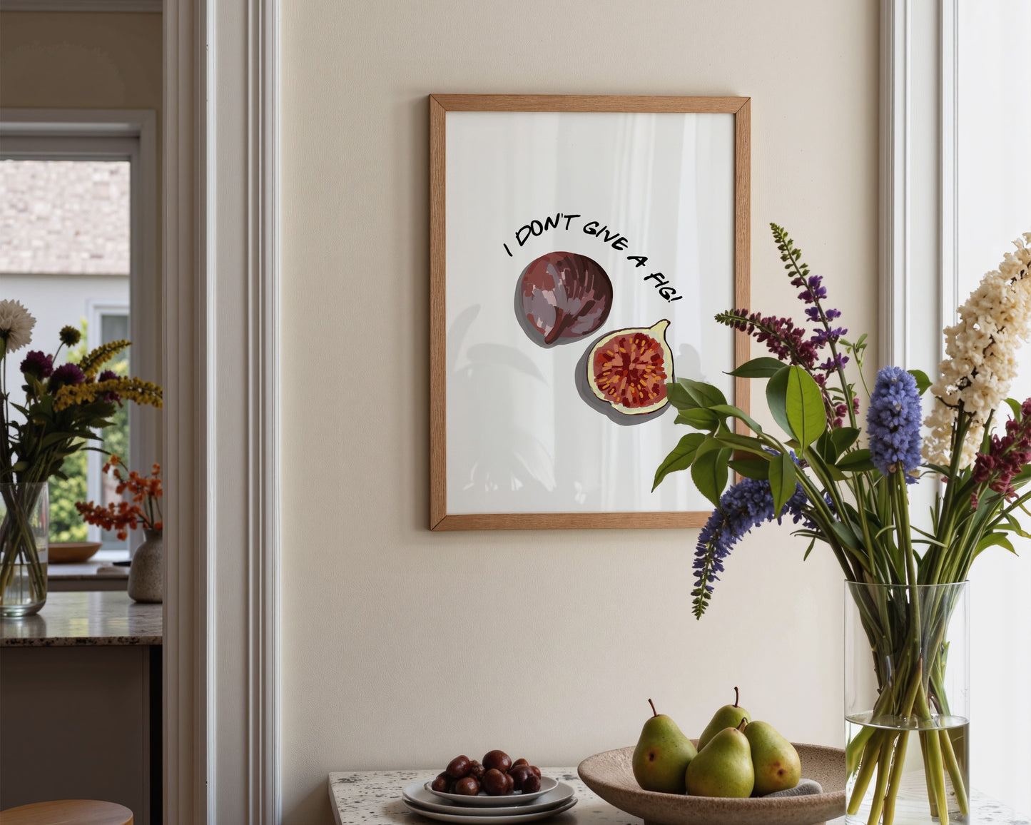 I Don't Give A Fig Print