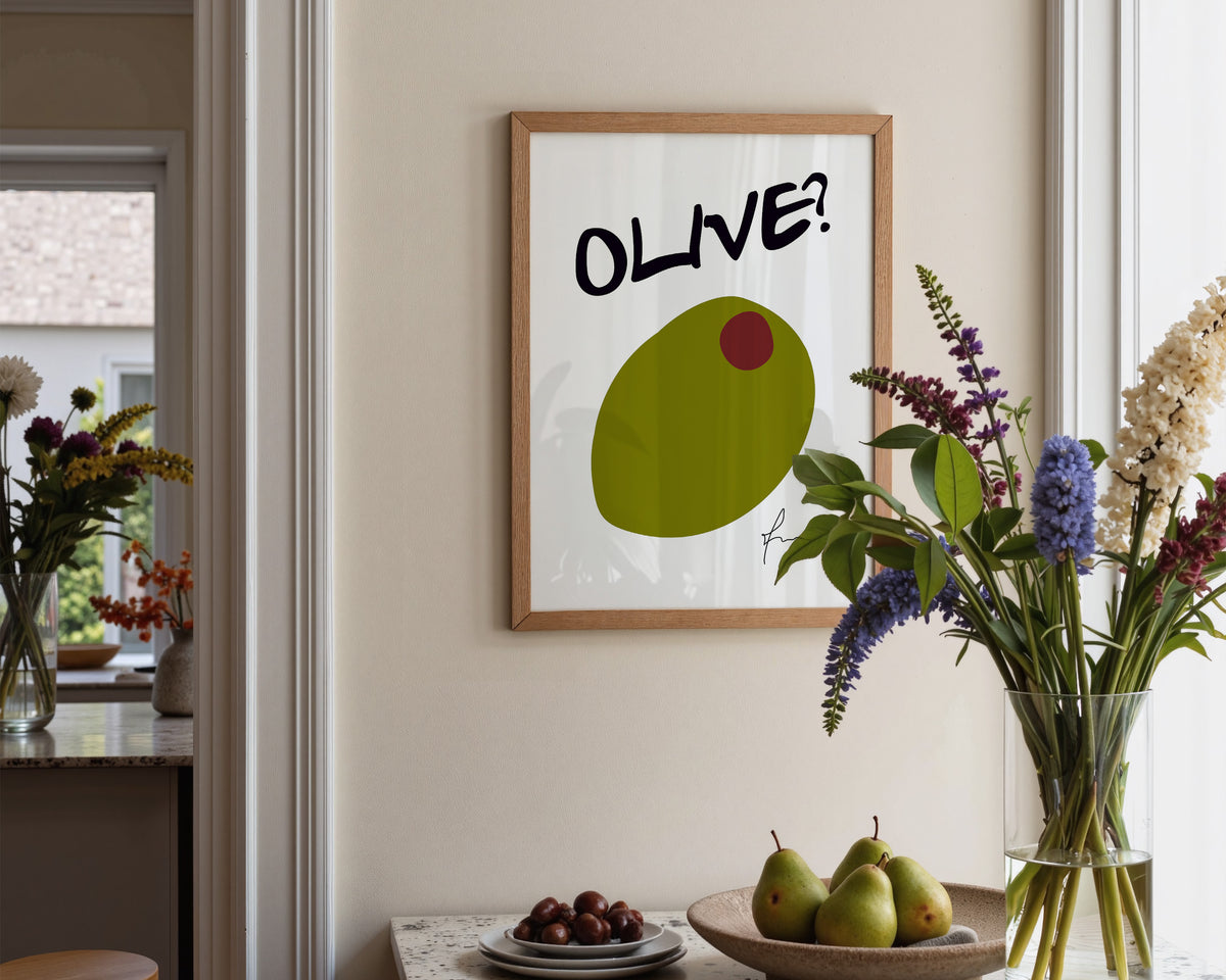 Olive Print