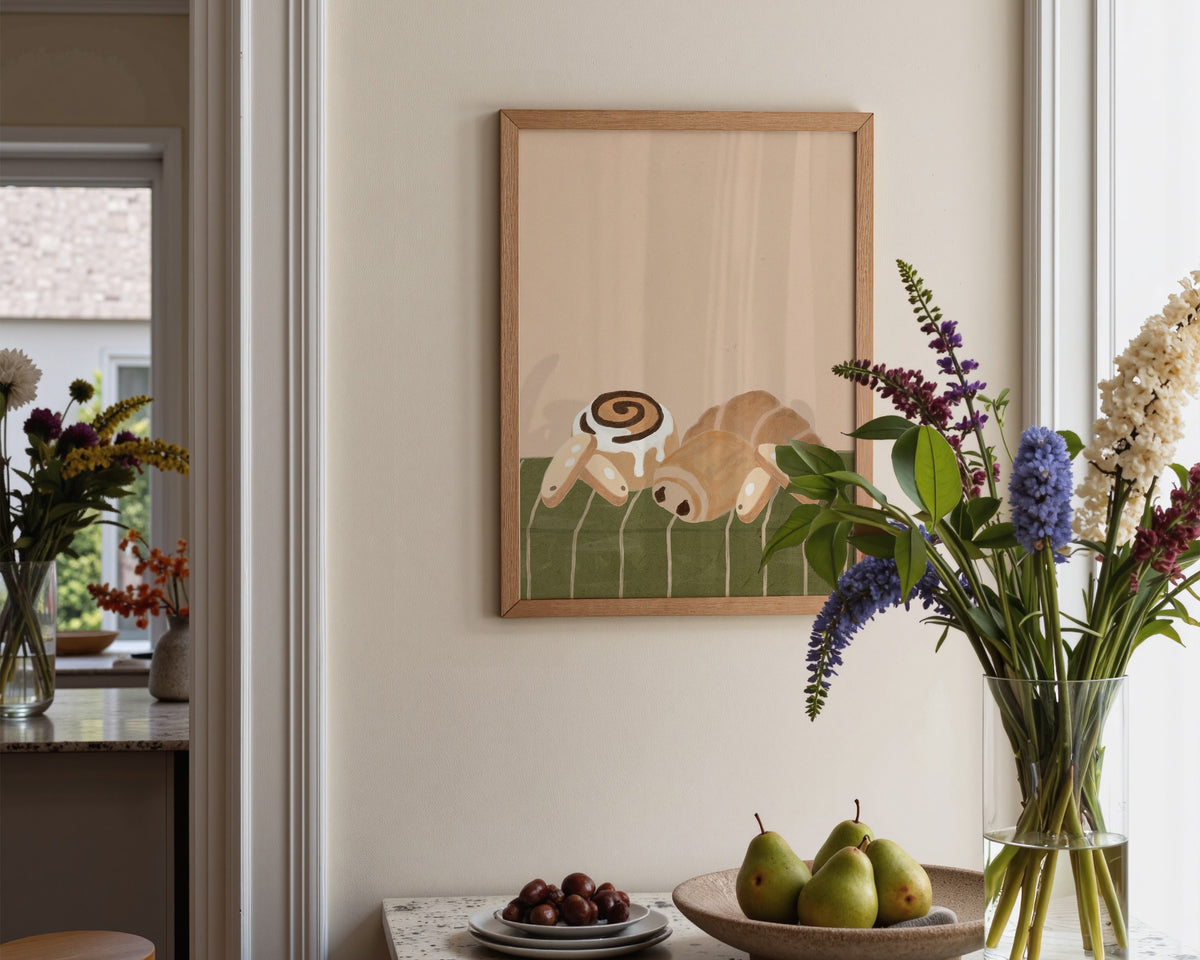 Pastry Table Print