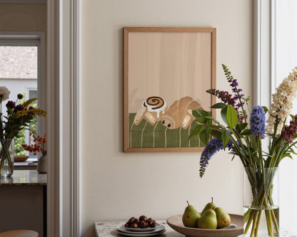 Pastry Table Print