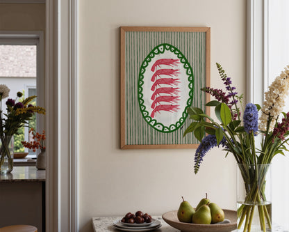 Prawn Platter Print