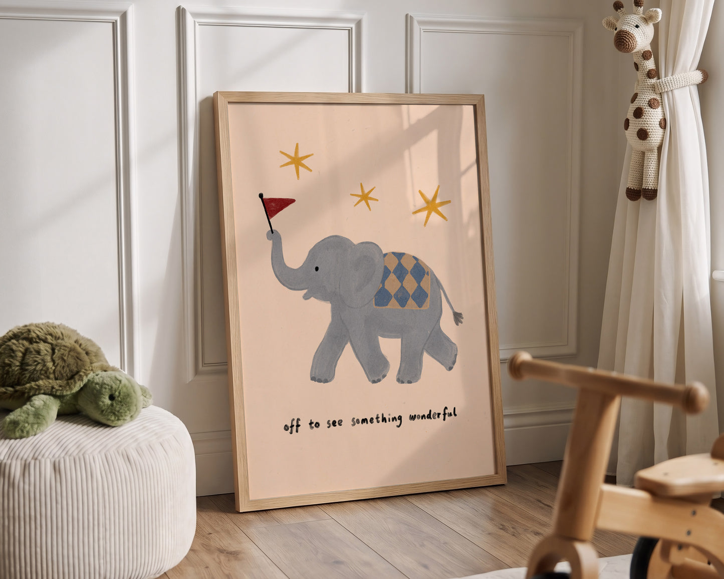 Off To See Something Wonderful Print