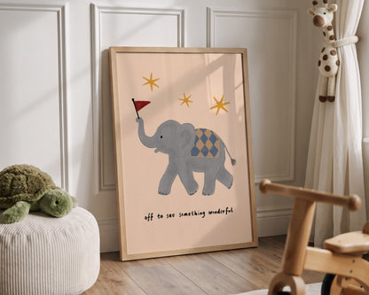 Off To See Something Wonderful Print