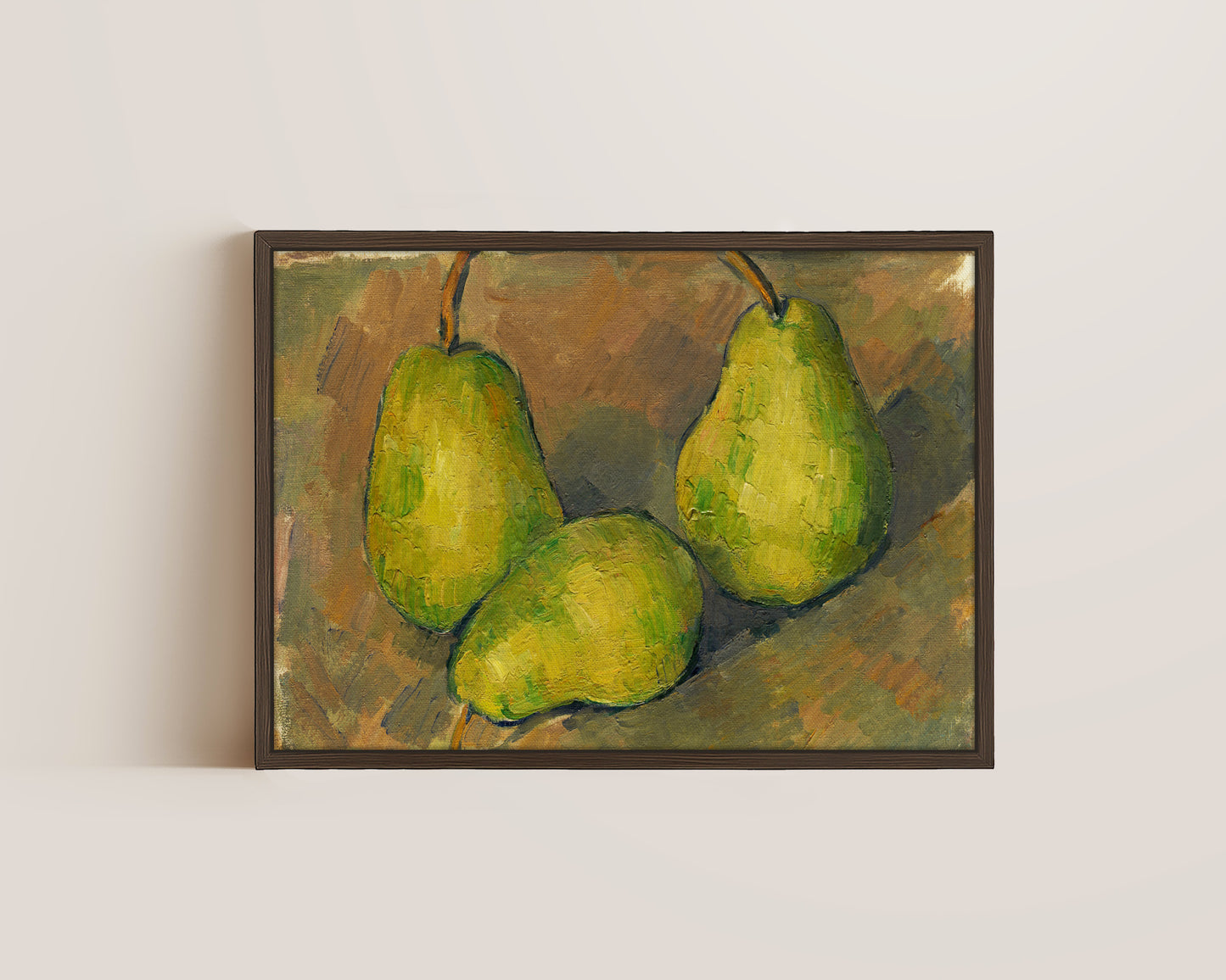 Three Pears Canvas