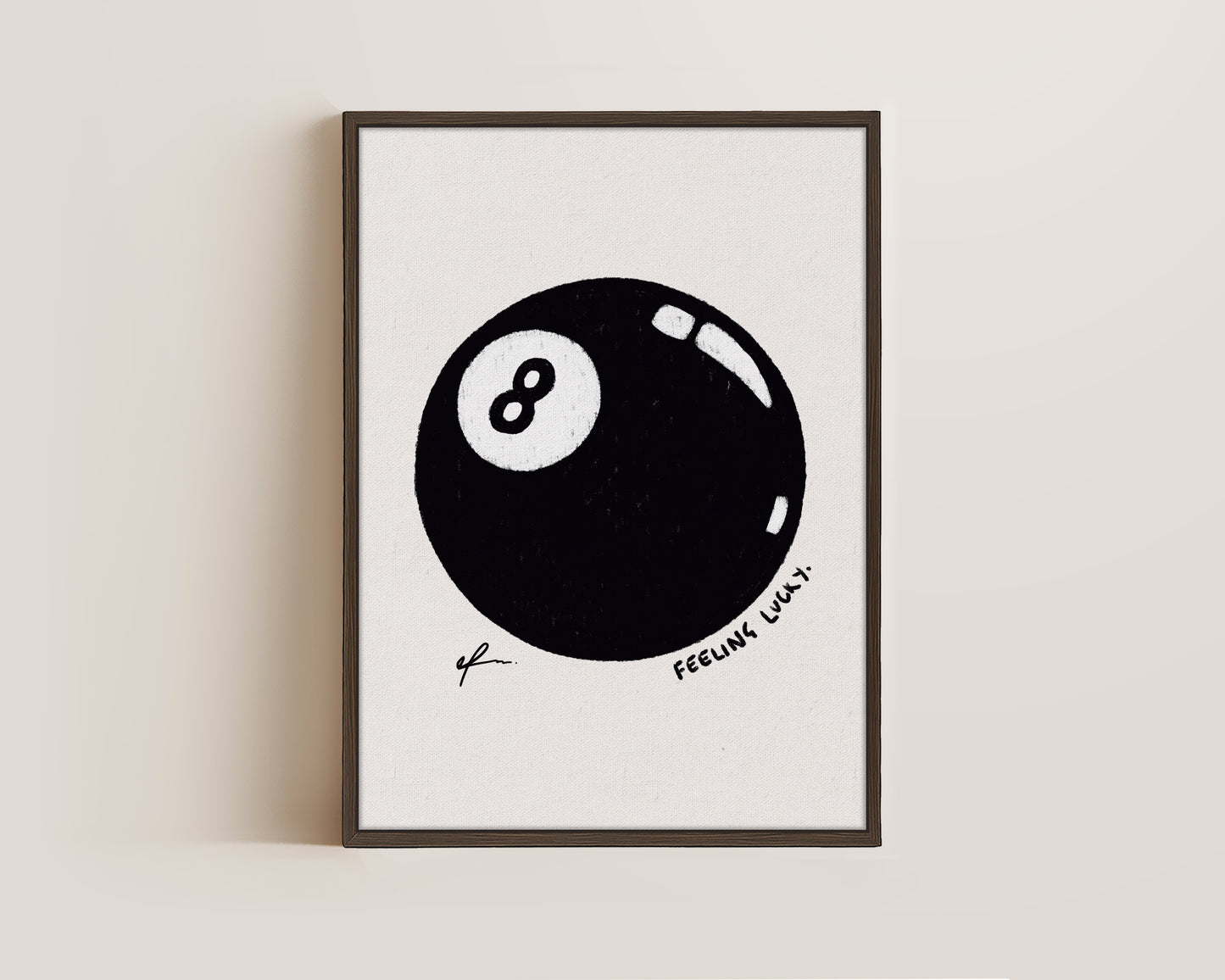 8 Ball Canvas
