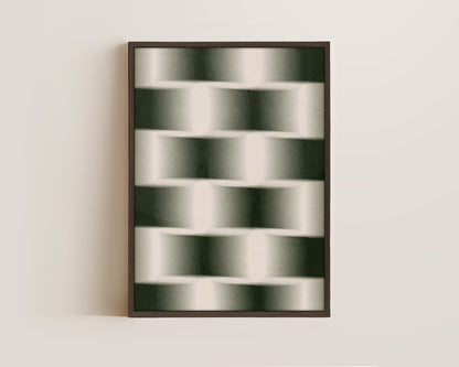 Green Chessboard Canvas