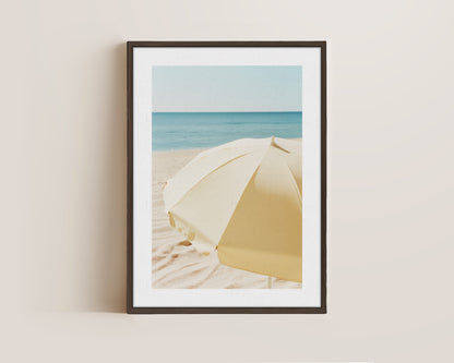 Butter Yellow Parasol Canvas