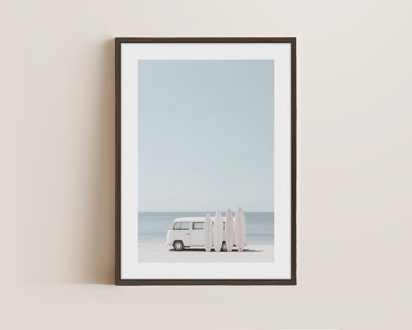 Camper Van Surf Canvas