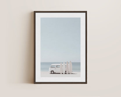 Camper Van Surf Canvas
