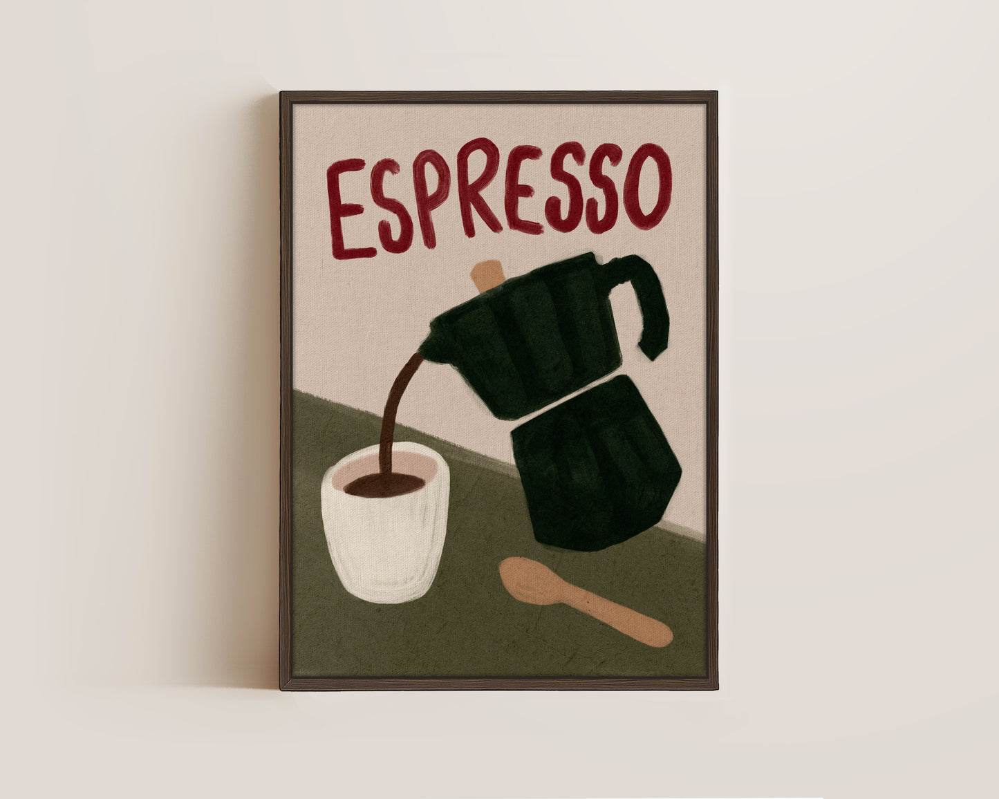 Espresso Canvas