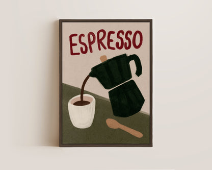 Espresso Canvas