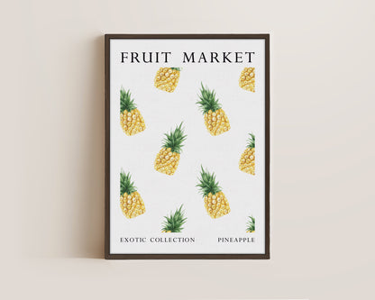 Fruit Market Pineapple Canvas