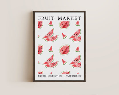 Fruit Market Watermelon Canvas