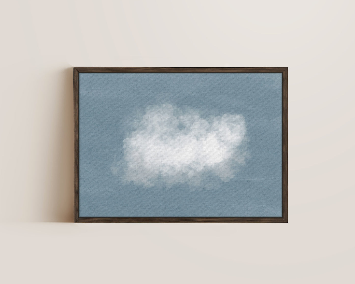 Gloomy Clouds Canvas