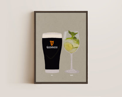 Guinness & Hugo Spritz Canvas