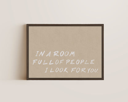 Room Full Of People Canvas