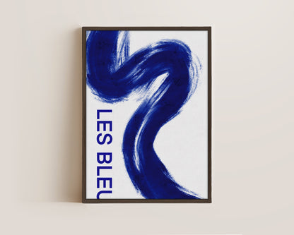 Les Bleu Canvas