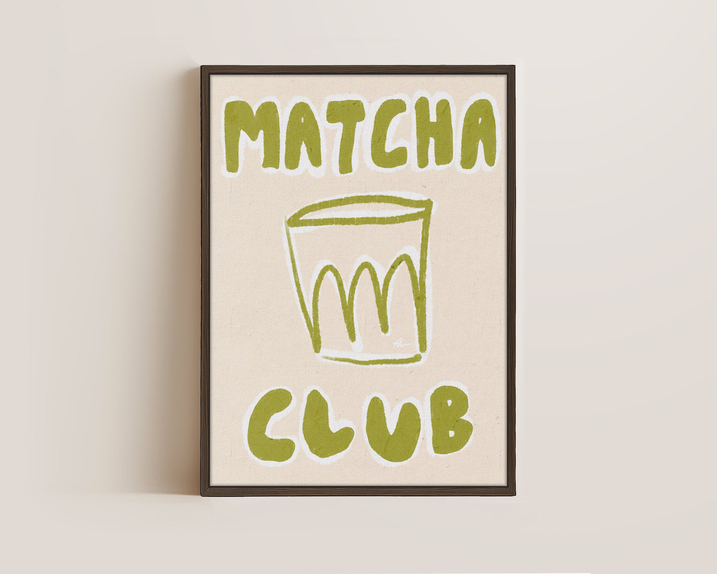 Matcha Club Canvas