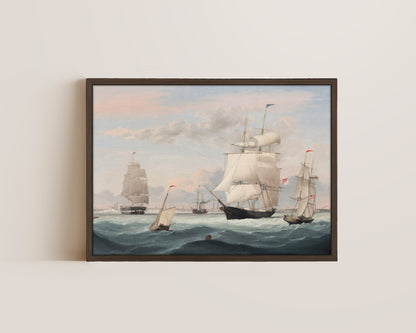 New York Harbour Canvas