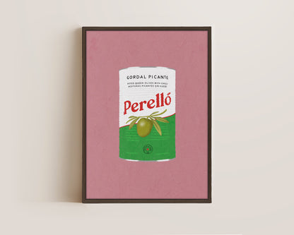 Perello Olives Canvas