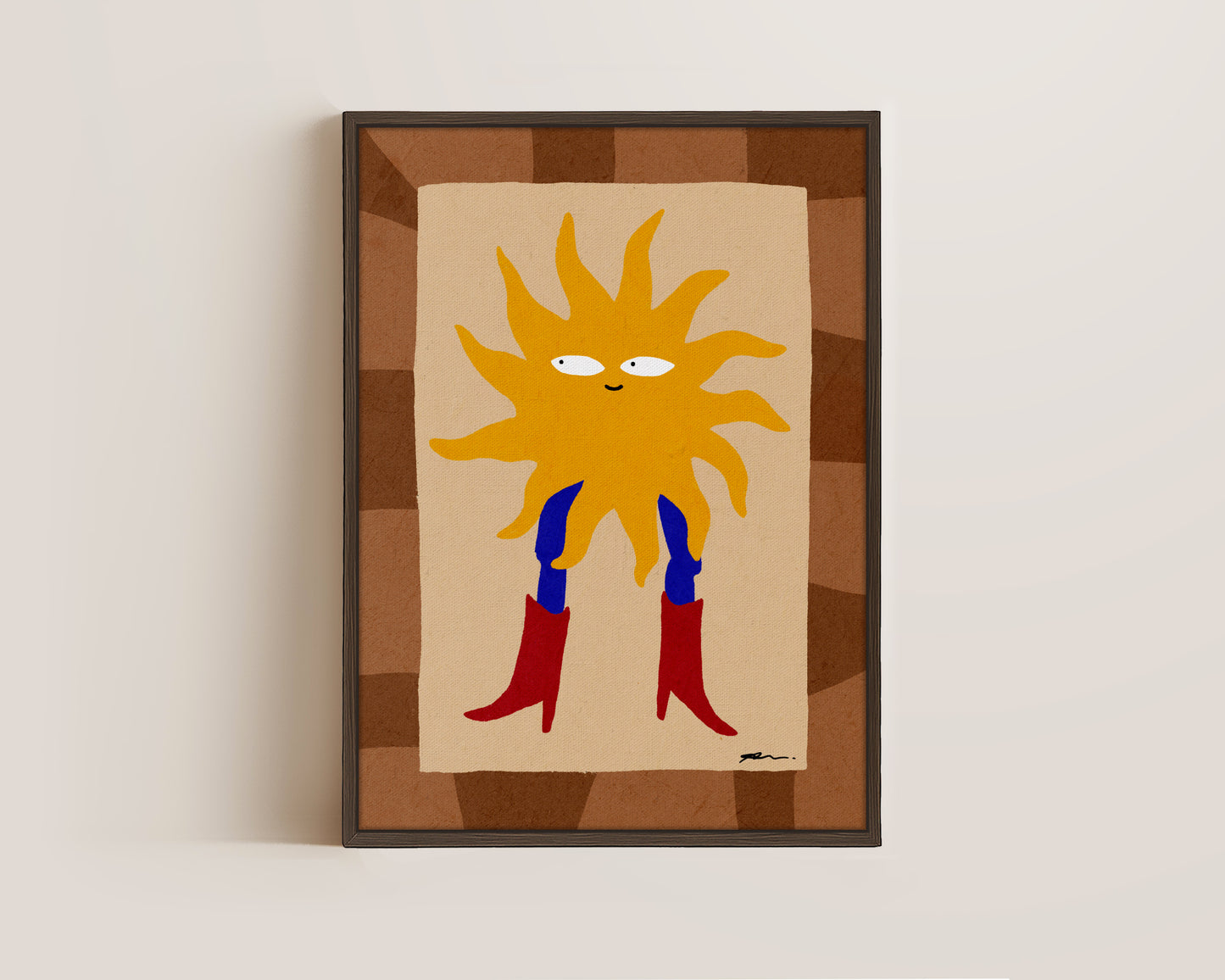 Sun Cowgirl Canvas