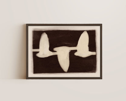 Swans Canvas