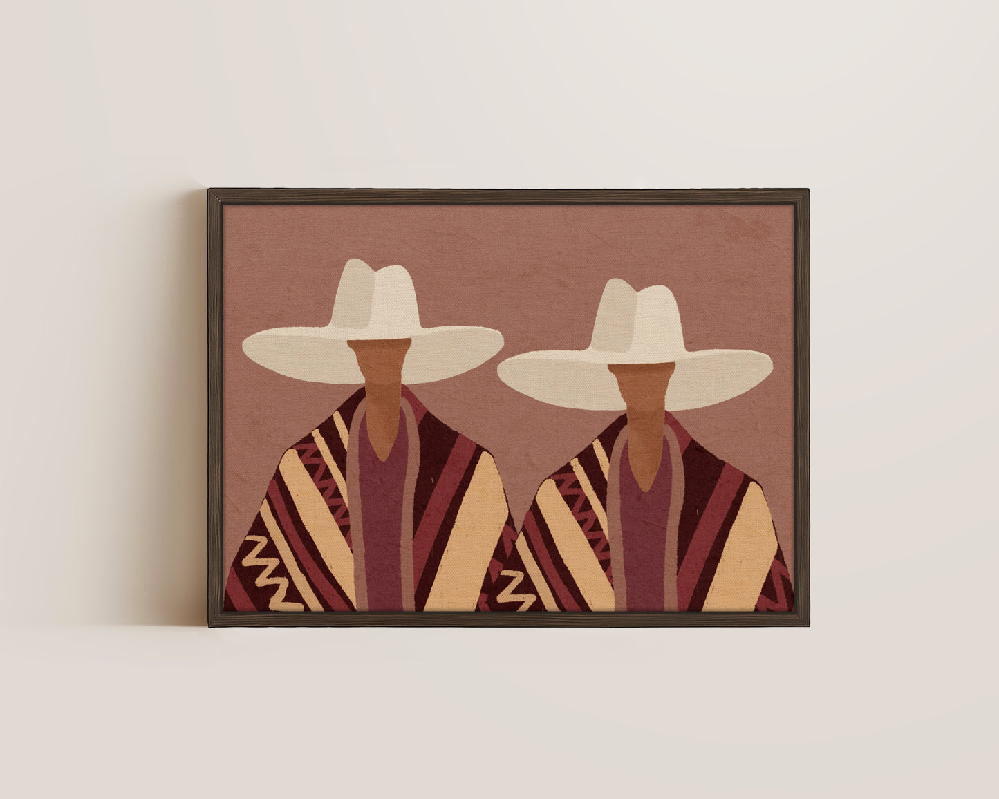 The Twins Canvas
